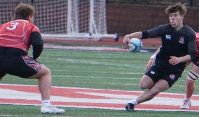 Archer Fenton for Rye HS. He will stay close to home at Fairfield University. Will Kressler photo. 