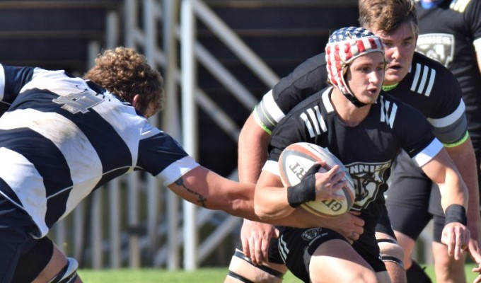 St. Bonaventure is basically assured of an NCR D1 playoff spot. Others in the Rugby East have work to do. David Hughes photo.
