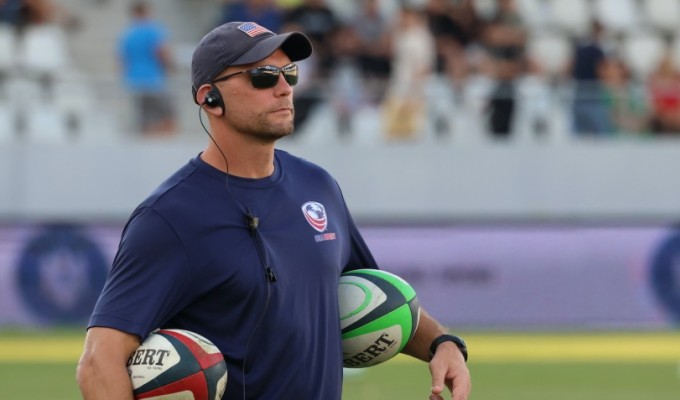 Scott Lawrence has been the USA Interim Head Coach through 2023. Photo Calder Cahill.