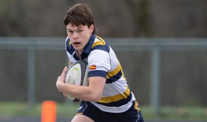 St. Ignatius co-captain Mark French led the team at scrumhalf.