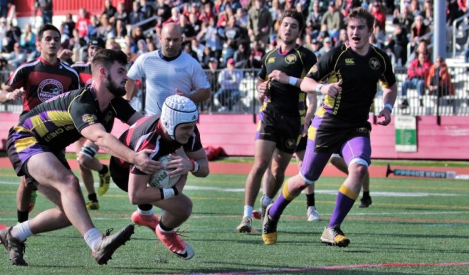 St Joe's vs West Chester from 2018. Photo SJU Rugby.