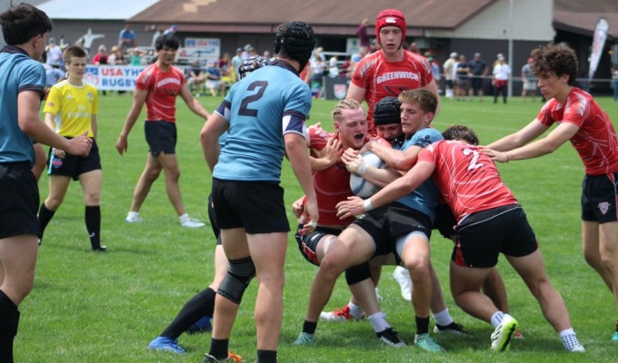St. Martins vs Greenwich in 2024. Alex Goff photo.