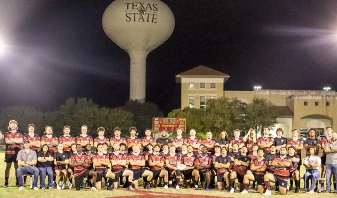 Texas State Rugby is the toast of San Marcos.
