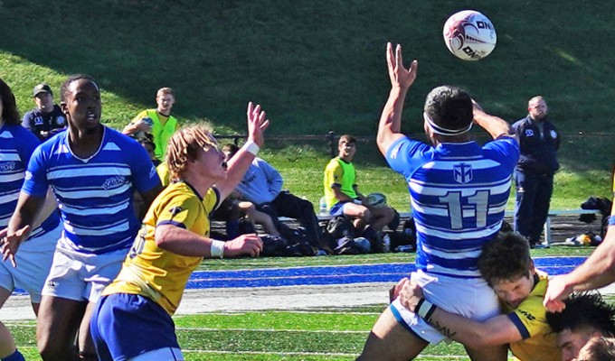 Thomas More and Marian clashing in 2021. These two teams are moving to a new varsity-only league. Stphen Oldfield photo.