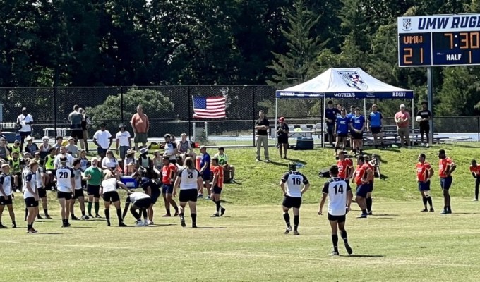 Lineout time between UMW and REME.