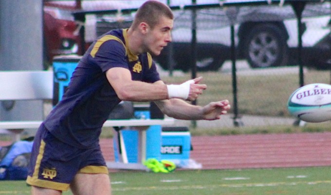 Notre Dame is now 3-0 in conference play. Alex Goff photo.