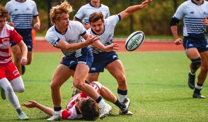 UNH vs BU from a week ago. Now Hampshire is now 2-0.