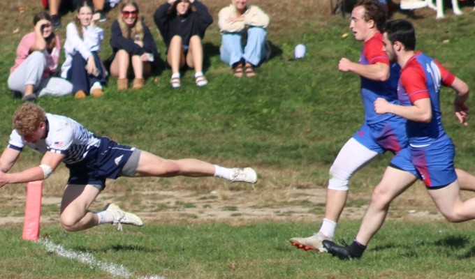 This will be matched as NACR 3rd-4th. UNH scores on UMass Lowell. Rory Goff photo.