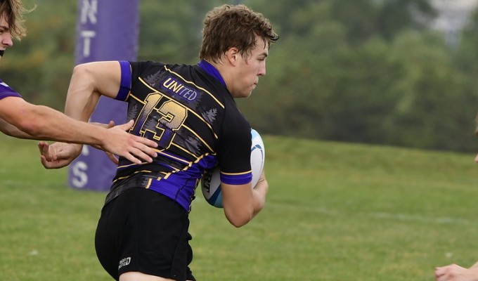 Nick Marker for Northern Iowa. Bob Nemmers photo.