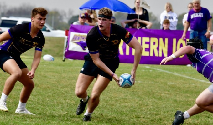 UNI vs Northwestern. Bob Nemmers photo.