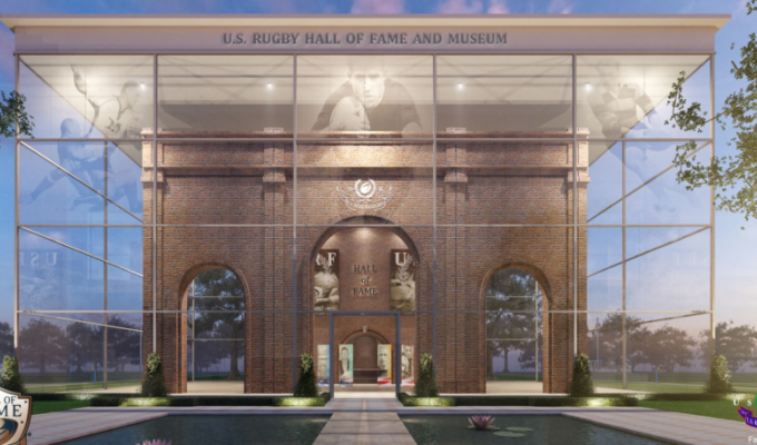 The US Rugby Hall of Fame building is a virtual building. Access it at usrugbyhalloffame.org