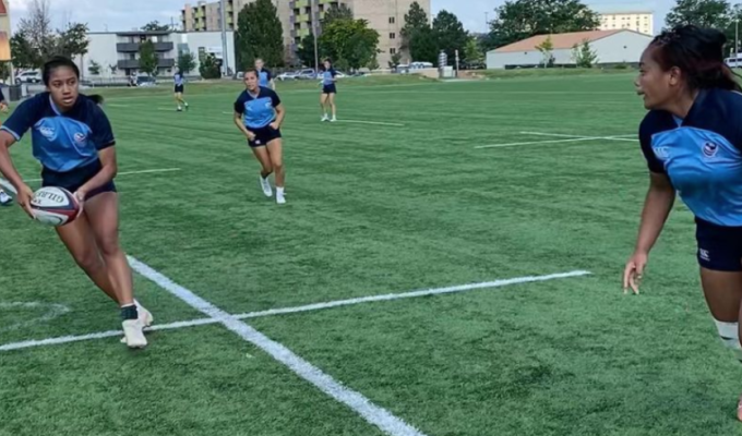 The women's age-grade teams are back in action, finally. Photo USA Rugby.