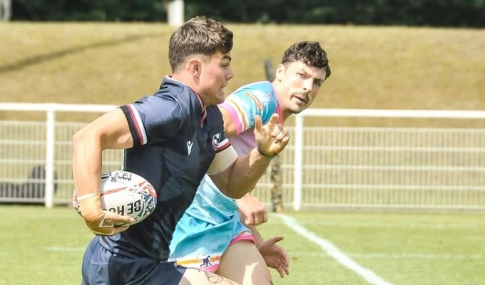 USA Falcons at the EAAST 7s in Haguenau.
