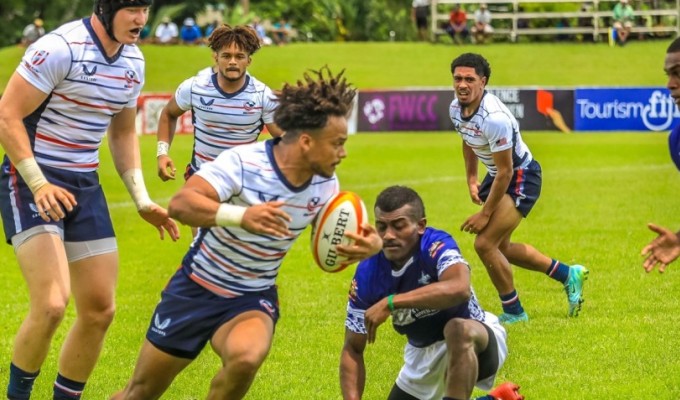 Photo Coral Coast Sevens.