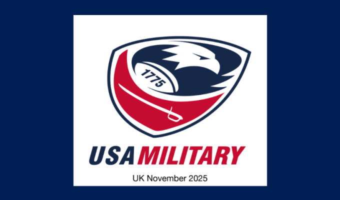 The US Military team will play the British Army and the RAF rugby teams in England in November.