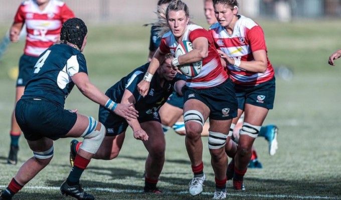 Stripes charge ahead. Photo USA Rugby.