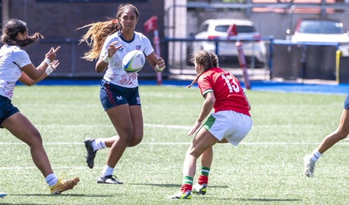 The USA players showed they could move the ball. Photo Tim Anger @timangerphoto.