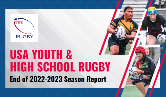 This is the first end-of-season report for USA Youth & HS Rugby.