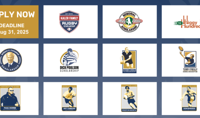 Information on the US Rugby Foundation scholarships can be seen at usrugbyfoundation.org.