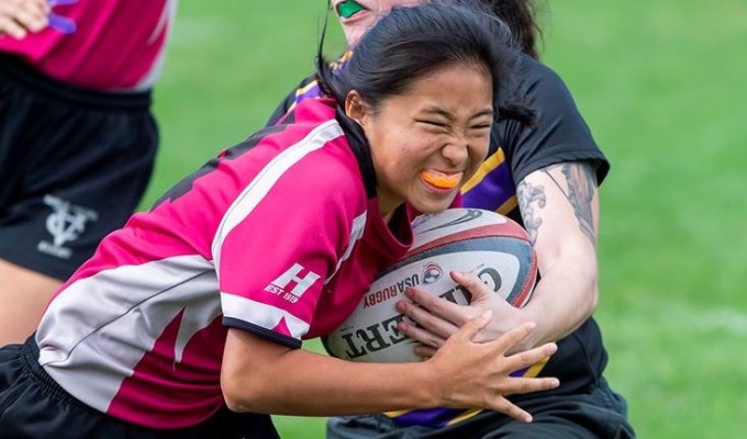 Vassar has beaten Albany, RPI, and now Fairfield. Photo Vassar Rugby.