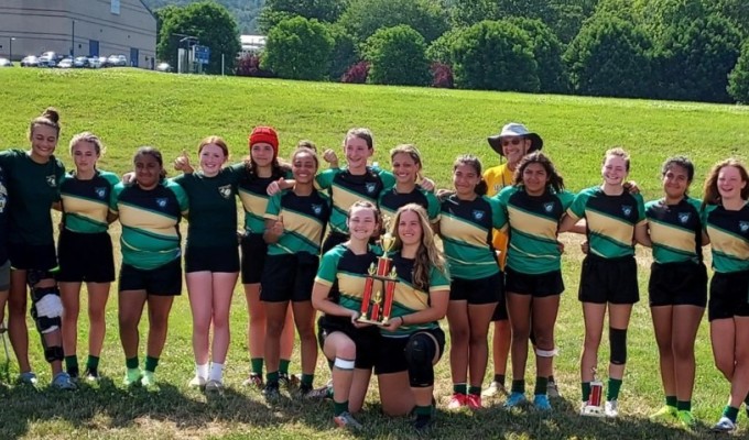 The West Carroll team with their trophy.