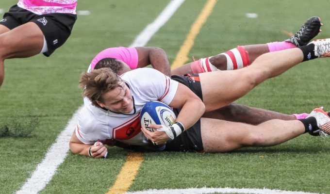 Davenport, from an earlier game, didn't win, but made a statement. Terry Hancock Photography photo.