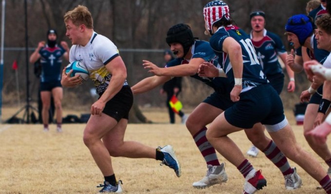 Aaron Kimball on the run for Wichita.