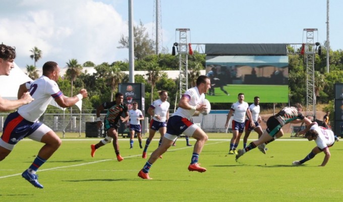 Action from Day 1 of Round 1. Photo courtesy World Tens Series.