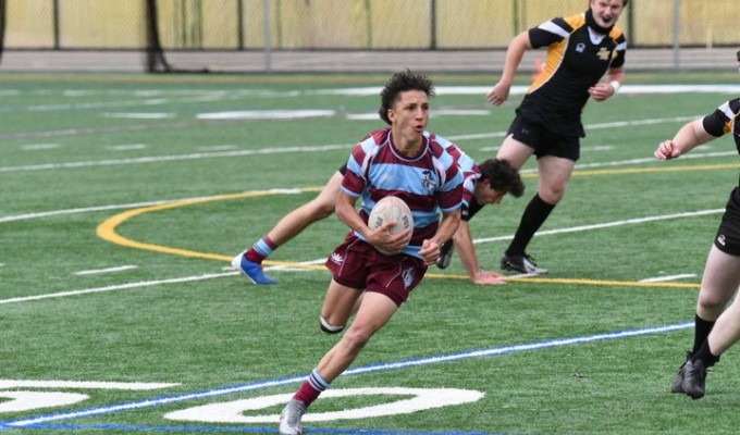 Nick Bruno scored four tries for Xavier.