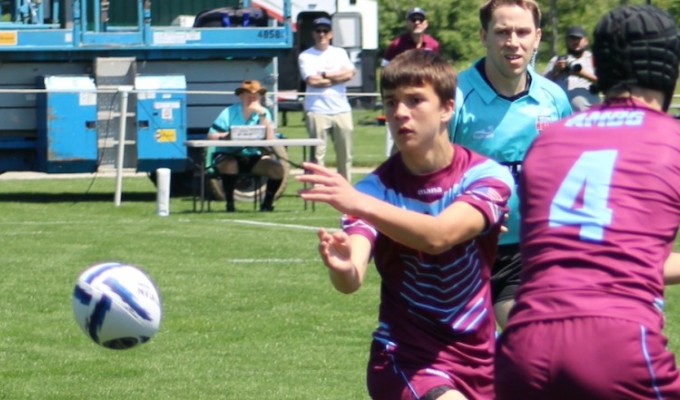 Xavier in action last spring. Alex Goff photo.