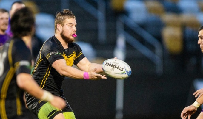 Zackary Uhler was a big part of Towson's second-half surge to the final four. Photo courtesy NCR.
