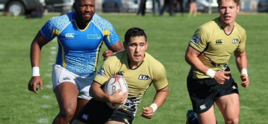 Rodriguez in action for Lindenwood. Photo courtesy Lindenwood Rugby.
