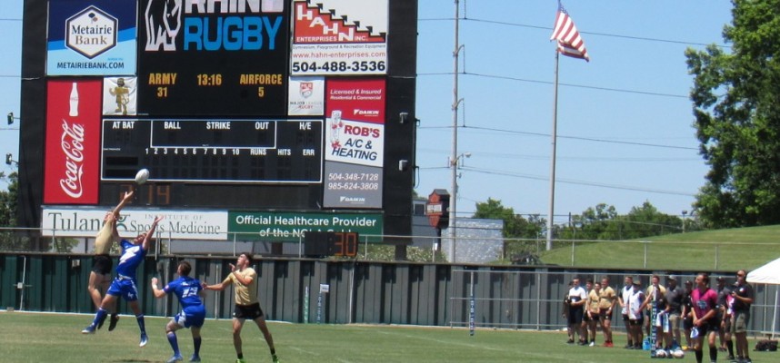 Army vs Air Force during the 2021 tournament, the first in New Orleans. Alex Goff photo.