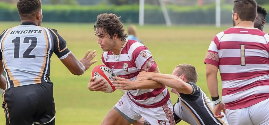 Men in rugby outlet shorts