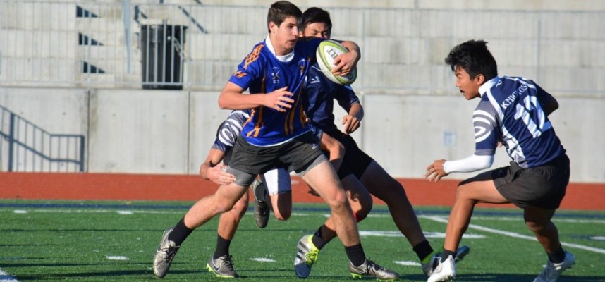 Hunter Boyce gets some attention against San Marcos.