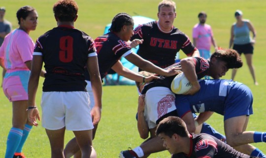 Utah vs Colorado in Boys U19s in the 2024 GNC. Photo Alex Goff.