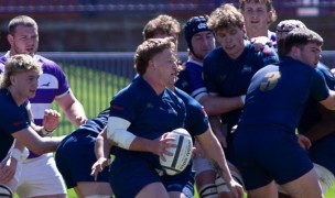 Hayden McKay on the charge against GCU last spring. Photo Jeff Dalton Photography.