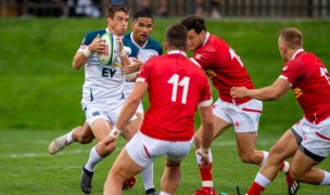 AJ MacGinty in action for the USA against Canada in 2019. David Barpal photo.