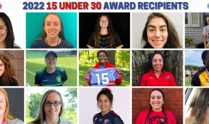 The US Women's Rugby Foundation 15 under 30 Awardees.