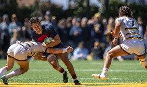 Saint Mary's and Cal faced off March 26, with Cal emerging 31-24 winners. David Barpal photo.