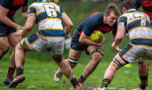 Saint Mary's vs UBC from last week. Both are in action this week. David Barpal photo.