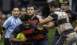 Saint Mary's vs UBC. David Barpal photo.