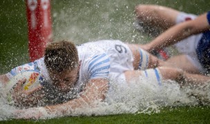 Epic splashdown for Argentina. David Barpal photo.