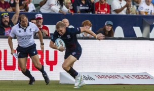 Mitch Wilson on the run for the USA. David Barpal photo.