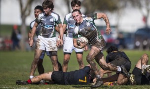 DLS won a muddy one over Jesuit and we are moving the Spartans to #1. David Barpal photo.