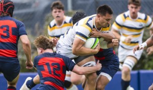Cal vs Saint Mary's from March. Will they meet again? David Barpal photo.