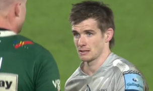 MacGinty shakes hands post-game against London Irish. Photo from Youtube.