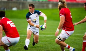 AJ MacGinty in action against Canada. David Barpal photo.