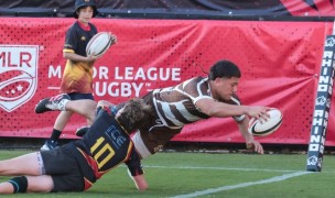 St. Francis scores. Photo Griff Lacey, San Diego Legion