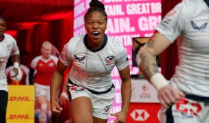 Ariana Ramsey is psyched. Mike Lee KLC fotos for World Rugby.
